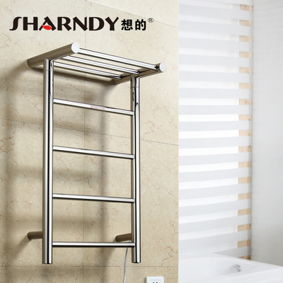 智能升級，溫暖守護 小戶型浴室必備的不銹鋼電熱毛巾架